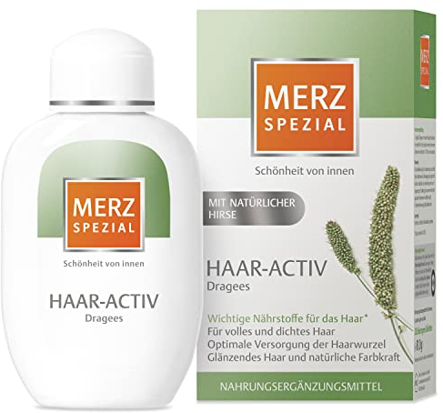 Merz Spezial Haar-Activ Dragees mit Biotin und Zink – Haar Vitamine für gesundes