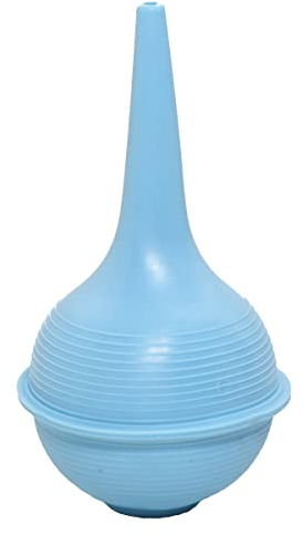 Ear Syringe Rubber Suction Ear Cleaning Wax Removal Gentle Ear Cleaning Irrigation or Aspiration Rubber Bulb Style 60ml