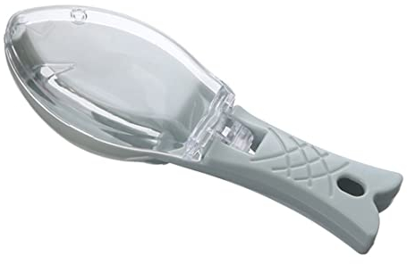 Écailles de nettoyage de poisson, élimination rapide de la peau de poisson, brosse en plastique, râpes à écailles de poisson, grattoir avec couvercle transparent, outils de cuisine,