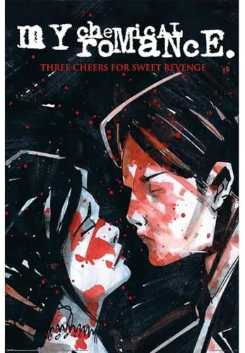 My Chemical Romance Three Cheers For Sweet Revenge Poster (91.5cm x 61cm) (Multicoloured)