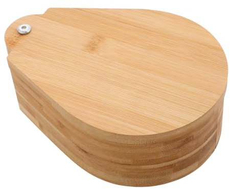 TOPBATHY Caja De Azúcar Para Mojar Sal De Madera Para Mostrador Recipiente Para Sal Con Tapa Organizador De Cocina Para Cócteles Margaritas