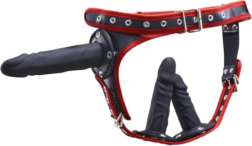 Consolador Sexual con Strap-on para Mujer Lesbianas, Cinturon Dildo Anal Pene de Juguete, Arneses Sexuales 3 Consoladores Realistas Extraíbles, Juguetes Eróticos para Pareja Sexuales para Gays Sex Toy