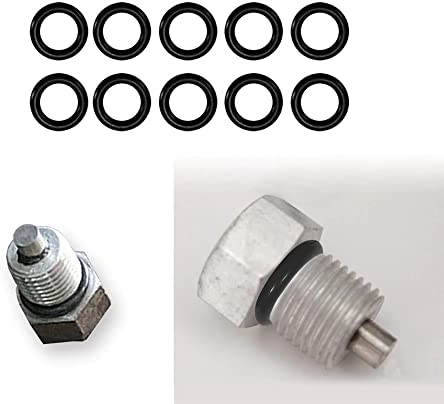 10 guarnizioni O-ring per viti di scarico dell'olio 9,5 mm per Harley-Davidson guarnizione guarnizione vite di scarico Touring Dyna Fatboy Softail