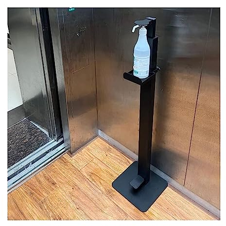 Desinfektionssäule Desinfektionsspender Türöffnung Bodenständer Für Handdesinfektionsmittel, Tragbar Berührungslos Schaumseifenspender Desinfektionsstation, Für Zuhause Krankenhaus Läden Fitnessstudio
