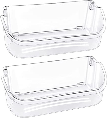 [2 PACK] UPGRADED 240356402 Refrigerator Door Bin Replacement Part, Compatible with Frigidaire Refrigerator Door Shelf FFSS2615TS0 LFSS2612TF0 LFSS2612TE0 AP2549958 FGHS2631PF4A Door Shelf