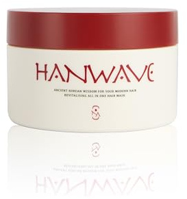 Hanwave Revitaliserande allt-i-ett-hårmask – djupvård med krysantemum Boreale, Thuja Orientalis, Morus Alba och Houttuynia Cordata för friskt, glänsande hår – 180 ml