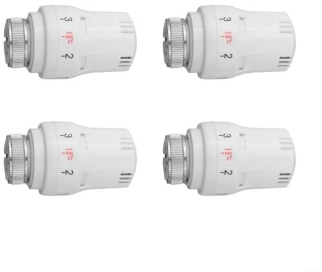 Válvulas de cabeza termostáticas M30x1 de 5 mm para un rendimiento de calefacción constante y eficiencia energética