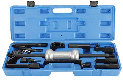 FreeTec Juego de 13 piezas de martillo deslizante para coche, 3 kg, extractor de martillo