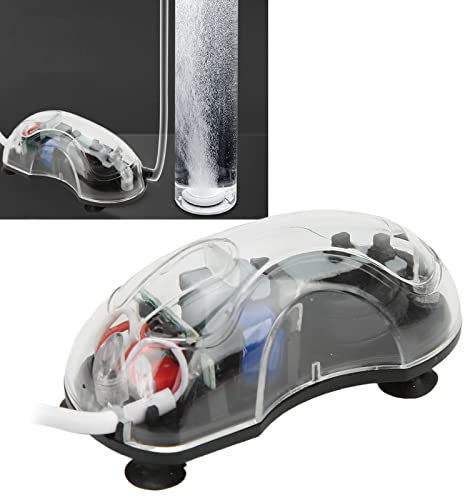 Aquarium Whisper Belüfter, 200 Ml/min Ultra Silent Air Belüfter Pumpe für Aquarienteich