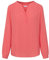 Seidensticker Damen Regular Fit Langarm Bluse, Rose, 36
