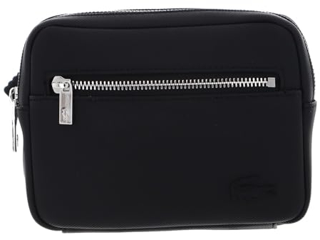 Lacoste Homme Men Reporter Bag Sac, Black, Taille Unique