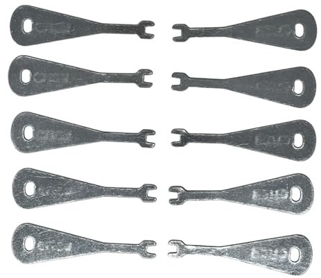 Evoges Test Fish Key For Secret Emergency Light Grid Switches Replacement Key (Pack of 10)