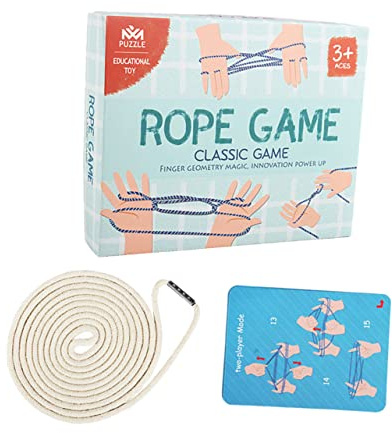 GALPADA Educational Toys for Boys and Rope Threading Game Cradle String Finger Game Brain Development Toy