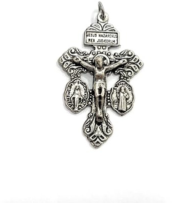 Cruz del Perdón con baño de plata de 5 micras