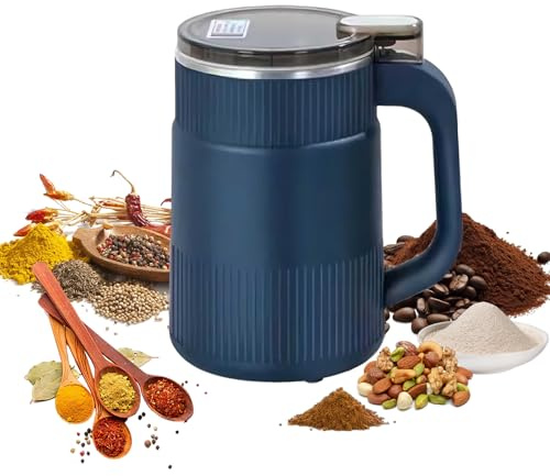 Electric Spice Grinder,Small Powder Grinder with Fine Powder Function