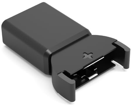 Jeenuuuder - Cargador de pilas de botón de litio tipo C para baterías LIR2032 LIR1632 LIR2025 LIR2016 LIR2032H, larga duración, instalación fácil sin cable