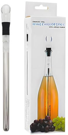 Raffreddatore Per Bottiglia Di Vino - Raffreddatore Per Vino In Acciaio Inossidabile, Bastone Per Raffreddatore Di Vino, Bastone Per Raffreddatore Di Vino Senza Ghiaccio, Raffreddatore Di Vino In
