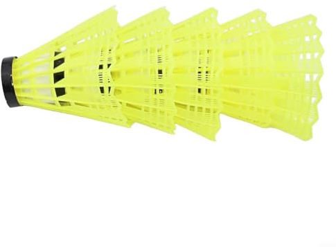 Gdfnmogo Équipement d'entraînement de badminton pour enfants, ensemble d'entraînement d'intérieur avec volant en nylon, cordon élastique réglable, télécommande et base robuste (6 balles)