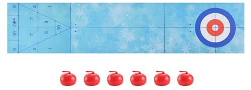 Set di Gioco da Tavolo | Attività Compatta Al Chiuso Multigiocatore | Curling e Bowling da Tavolo,Per Soggiorno Dormitorio Appartamento Festa Aula Bambini Adolescenti Amici Compagni Di Classe