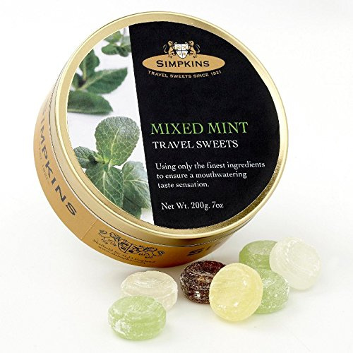 Simpkins Blandade tabletter rese-godis 200 g burk (förpackning med 3)