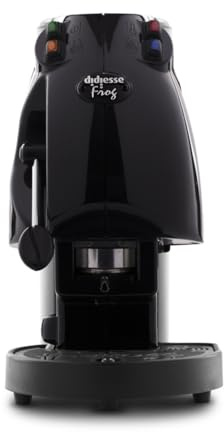 Frog Magica Emozione - Macchina Caffè Espresso Manuale con Cialde, Nero
