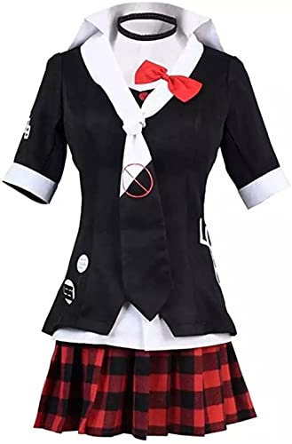 Double Villages Anime Junko Enoshima Cosplay Costume Polyester Uniform Costume Suit (XXL)