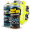Kit de peinture pour pinces de frein Super brillant en spray 400 ml (1 spray peinture + 1 spray vernis brillant) - Facile à appliquer - Finition professionnelle (11 couleurs au choix) (jaune)
