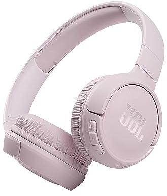 JBL Tune 510 BT Wireless On-Ear Headphones with Bluetooth 5.0 and Speed Charge, Up to 40 Hours Battery Life, Rose