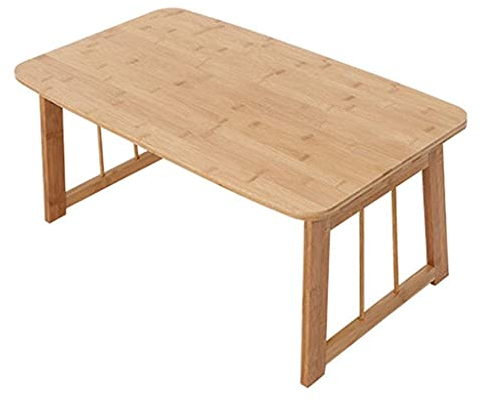 Litet bord på sängen Hopfällbart skrivbord för bärbar dator Bambu hopfällbar frukostservice Sängbricka kan placeras på ett vuxet barns säng för soffa (färg: träfärg, storlek: 70 * 40 * 26 cm) marriage