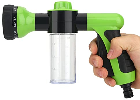 Högtrycksspray Biltvätt, Pony Jet Snow Foam Lance Foam Vattenpistol Rengöringsverktygstvätt 6M Grön (Grön)