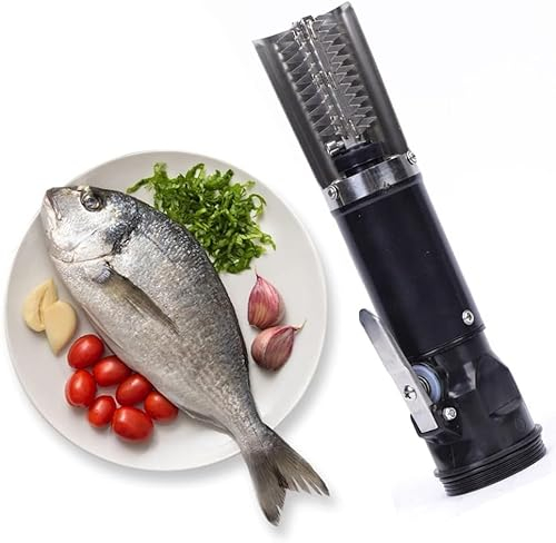 Écailleur de poisson électrique, 120 W 16,8 V, nettoyant pour écailles de poisson, rechargeable