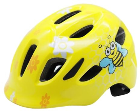 F Fityle Bike Helmet Children Bike Helmet Trendy Fits Child 3-10 Years Old Cycling Helmet Kids Bike Helmet for Biking Rock Climbing, yellow