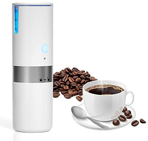 Kaffemaskin 200 ml elektrisk USB kaffemaskin Bärbar kapselmaskin med inbyggt filter Handhållen kaffekvarn Hushållsapparater
