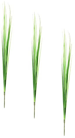 GRIRIW 3pezzi Piante Artificiali Ornamentali Per Decorazioni Di Fiori Materiale Per Composizioni e Design Di Interni Per Matrimonio e Casa