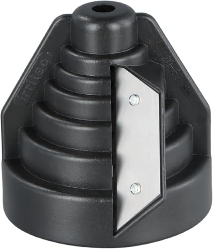 VOSSOT Utensile per tubi di plastica, sbavatrice, per tubi in plastica da 20 – 63 mm, sbavatrice manuale per bordi interni ed esterni, ideale per sanitari, edilizia e fai da te, PVC, Pp, Pe tubi