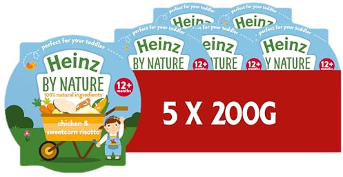 Heinz Baby Food Chicken and Sweetcorn Risotto Tray 5x200g