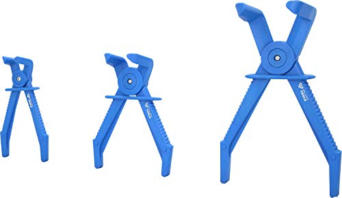 BRILLIANT TOOLS BT521015 Jeu de pinces de débranchement de tuyaux, coudées à 90, 3 pcs [Powered by KS TOOLS]