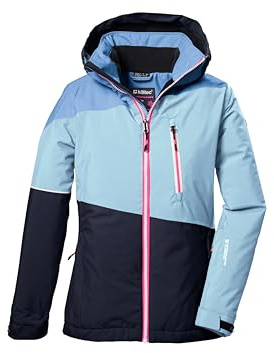Killtec Ksw 331 Grls Ski Jckt Chaqueta de esquí/chaqueta funcional con capucha y protección contra la nieve Niñas