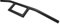 SameeHome Guidon de moto rétro modifié (calibre 25 mm, Noir, Aluminium ou Acier inoxydable, 700 mm, Moto Handlebar, 338254A2)