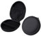 ZGDEIWGF Custodia per Cuffie da 1 Pezzo E 1 Custodia Rotonda per Cuffie, Custodia per Cuffie Portatile, Custodia Protettiva per Cuffie, Accessori per Cuffie
