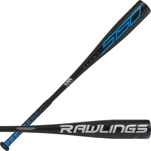 Rawlings US1511-26 Bate de béisbol, Niños, Negro/Azul Eléctrico, 66.04 cm