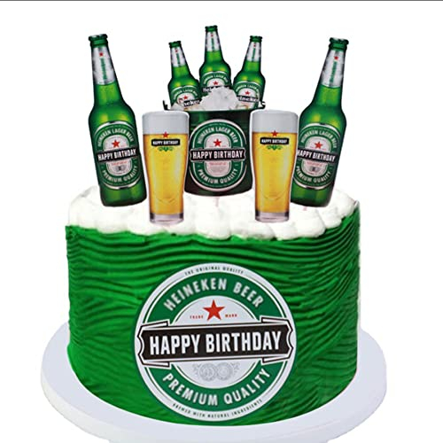 FZSECRIU Cake Decorations,Cake Topper,Personalised Cake Topper,Happy Birthday Cake Topper,Birthday Cake Topper