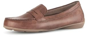 Gabor Damen Slipper, Frauen Slip On,Best Fitting,Slip-ons,Mokassins,Halbschuhe,Slides,Schlupfschuhe,schluepfschuhe,Loafer,Camel,37 EU / 4 UK