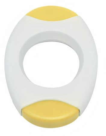 MiOYOOW Ouvre Oeuf Coque, Ouvre Oeuf à la Coque en ABS et Acier, avec Fente pour Œuf Arrondie, Décapant Rapide de la Coquille d'œuf