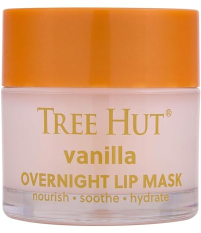 Tree Hut Overnight Lip Mask, Vanilla, 6 oz