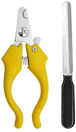 Laikoutd Round Tip Dogs Nail Cutter Professional Pet Claws Trimmer With Anti Slip Handle Indoor Animals Care Grooming Tool Dog For Large For Small With Guard