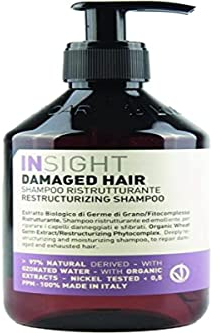 INSIGHT Restructurizing Shampoo 400 ml Restrukturierendes Shampoo für strapaziertes Haar