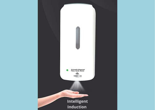 2020 Automatischer Handdesinfektionsmittel-Sprayspender durch Infrarot-Induktion, berührungslos, extrem große Kapazität 1000 ml,