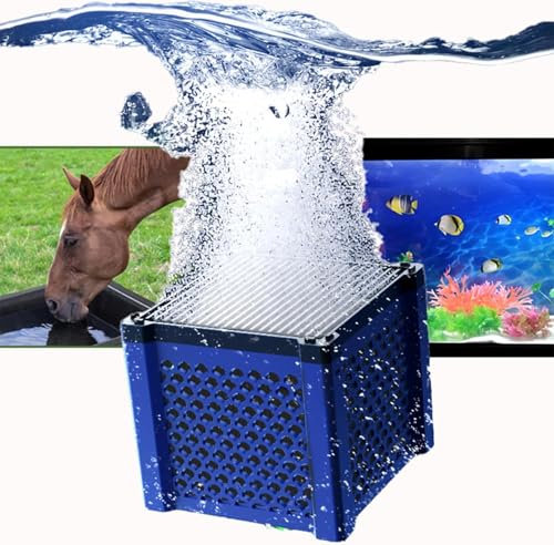Aktivkohle Aquarium, Clever Cube Aktivkohle Pferde, Aktivkohlefilter Pferdetränke, Eco Aquarium Wasserreiniger Würfel, Eco-Aquarium Wassertrog Purifier Cube, Für Teiche, Aquarium, Vorratstank (1Pc)