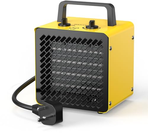 DAHTEC 2000W Portable Ceramic Fan Heater - Fast Heating & Energy Efficient - Electric Space Heaters - Overheat Protection - Ideal for Home & Office